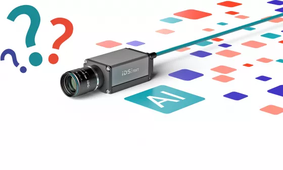 IDS NXT Kameras besitzen einen KI-Beschleuniger und ein Vision App basiertes Betriebsystem.
