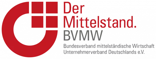 Das Logo vom Bundesverband mittelständische Wirtschaft (bvmw).
