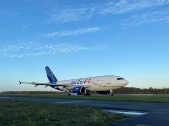 Flugzeug beim Start