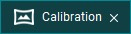 Tab Kalibrierung mit Symbol für Kalibrieroptionen