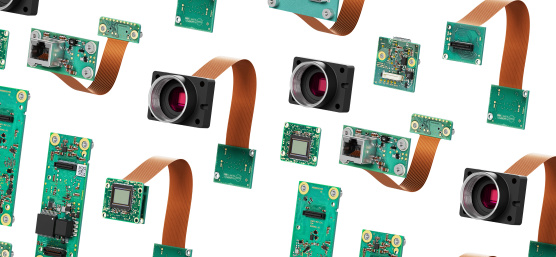 uEye ACP Komponenten von Sensorboard bis C-Mount