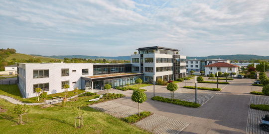 Firmenzentrale des Bildverarbeitungsunternehmens IDS in Obersulm