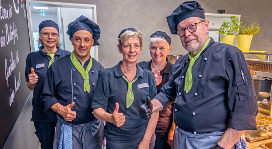 apetito Team im IDS Betriebsrestaurant