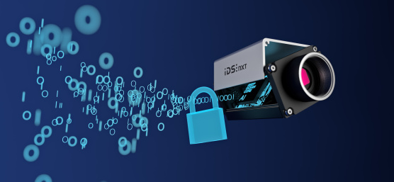 IDS NXT mit offenem Gehäuse „KI“, Code & Schloss links daneben