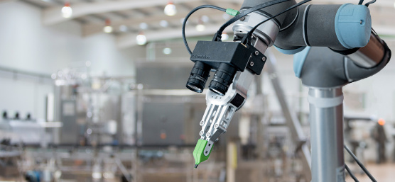 Roboterarm mit IDS Kameras