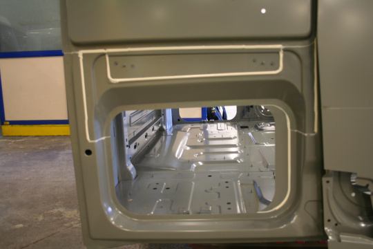 Bilderfassung für Bauteile von VOLVO-Trucks