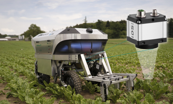 Intelligenter Roboter mit uEye+ Industriekamera macht den Einsatz von Herbiziden entbehrlich