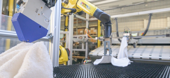Intelligente Robotik für Wäschereien schließt Automatisierungslücke