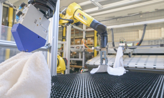 Intelligente Robotik für Wäschereien schließt Automatisierungslücke