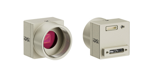 IDS uEye XCP Kamera von vorne und von hinten