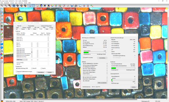 IDS Software Suite: uEye Cockpit - Formateinstellungen