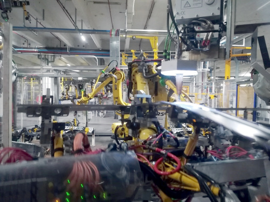 Im Einsatz, z.B. in der Automobilindustrie
