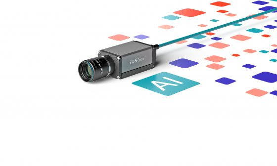 IDS NXT Industriekameras mit integrierter KI-basierter Bildverarbeitung und Vision App OS