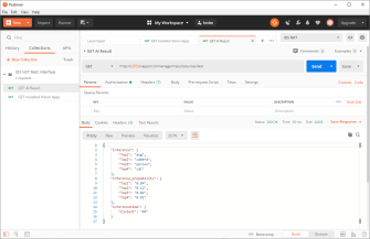 Postman ist eine Entwicklungs- und Testumgebung für Rest APIs