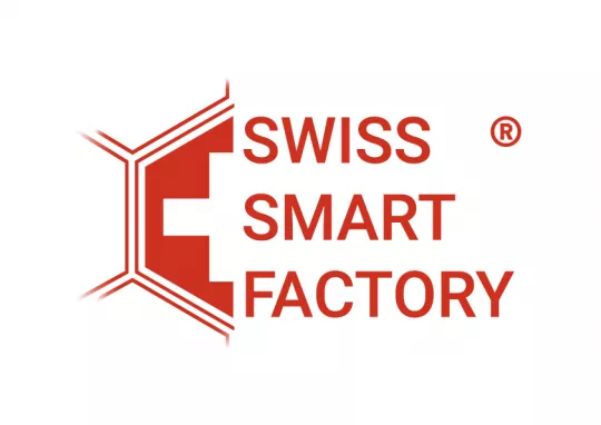 Das Logo der Swiss Smart Factory in Biel/Bienne.