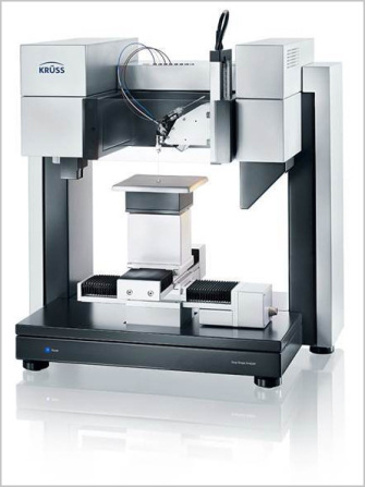 Drop Shape Analyzer DSA100 für die videogestützte Kontaktwinkel-messtechnik und Tropfenkonturanalyse