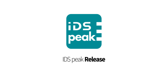 IDS peak Logo mit Hinweis auf Software-Release