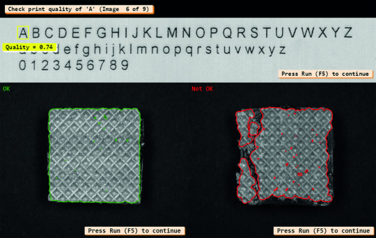 Für Texterkennung (OCR) und Kantendetektion ist klassisches 2D-Bildmaterial das beste Ausgangsmaterial für die Bildverarbeitung. Quelle: MVTec HALCON.