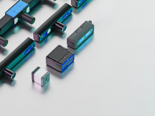 Verschiedene 3D-Kameramodelle von IDS