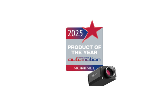 IDS NXT malibu mit Nominee-Logo “Product of the year” der Computer&Automation