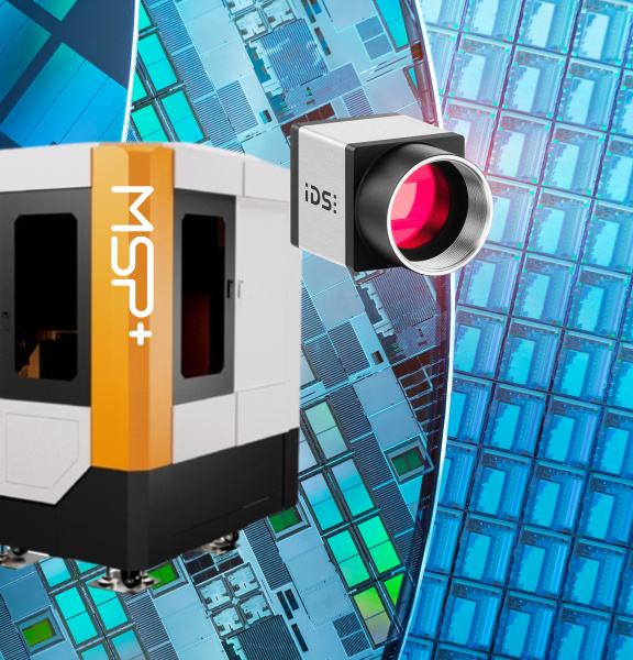 MSP+ Laser-Lötmaschine mit IDS USB3-Kameras für präzise HBM-Module
