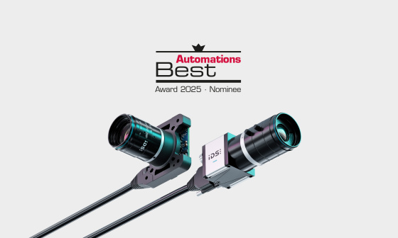 uEye Live Monitoring-Kameras mit AutomationsBest Nominee logo