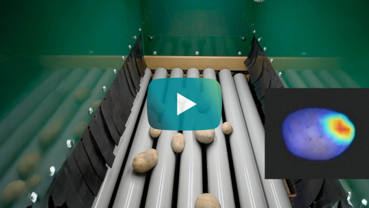 Thumbnail für Video Kartoffelsortiermaschine mit AI