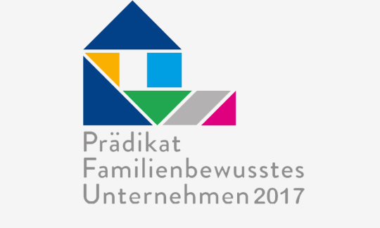 Das Prädikat Familienbewusstes Unternehmen 2017 der Hertie-Stiftung.