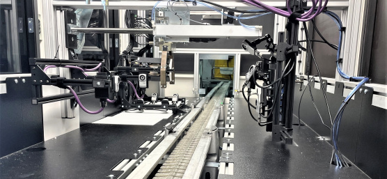 Mehrzelliger Kamera-Tunnel für automatisiertes Handling