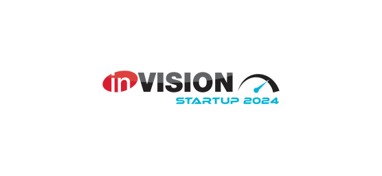 Das Logo der inVISION Startups 2024.