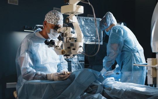 Operation in der Chirurgie