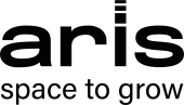 Logo "aris space to grow"
