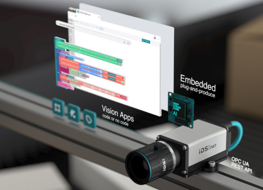 IDS NXT Kamera im Einsatz bei einer Bildanalyse