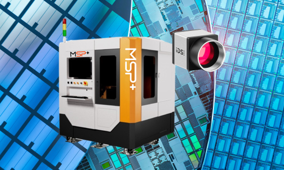 MSP+ Laser-Lötmaschine mit IDS USB3-Kameras für präzise HBM-Module