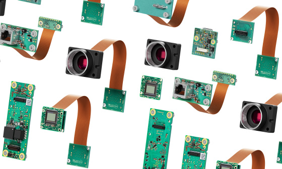 uEye ACP Komponenten von Sensorboard bis C-Mount