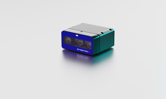 Seitliche Ansicht 3D-Kamera Ensenso B von IDS