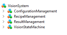 Screenshot von Vision System