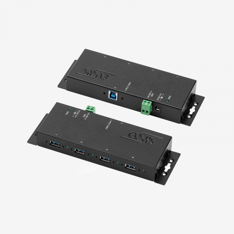 USB3 Metall Hub EX-1183HMVS-2-22, 4Ports